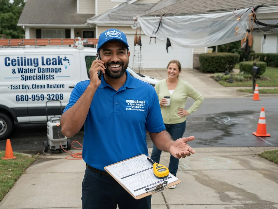 Ceiling Leak Cleanup Vossburg, MS FAQs
