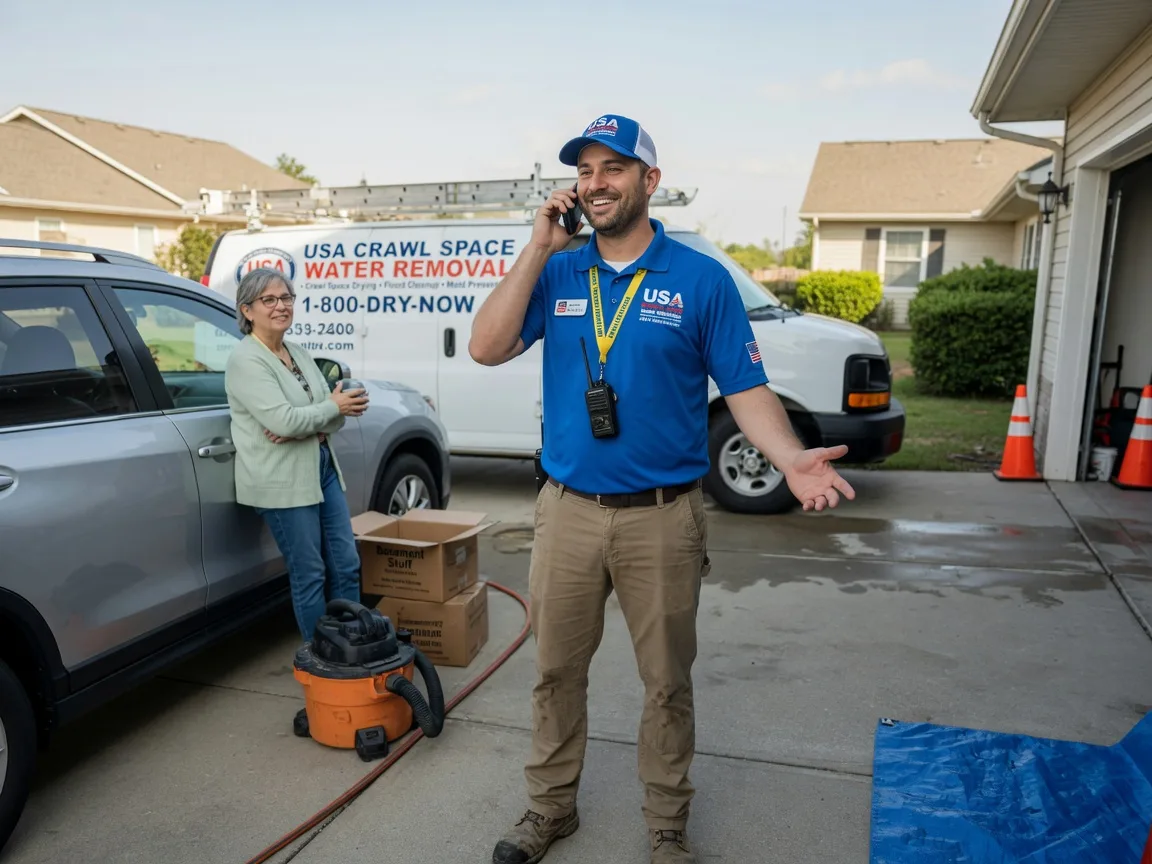 Crawl Space Water Removal Vossburg, MS FAQs